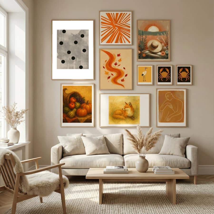 Retro Dots No.3 Poster – plakat og kunsttryk