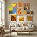 Retro Shapes Poster by The Miuus Studio in Nordic Tranquility gallery wall