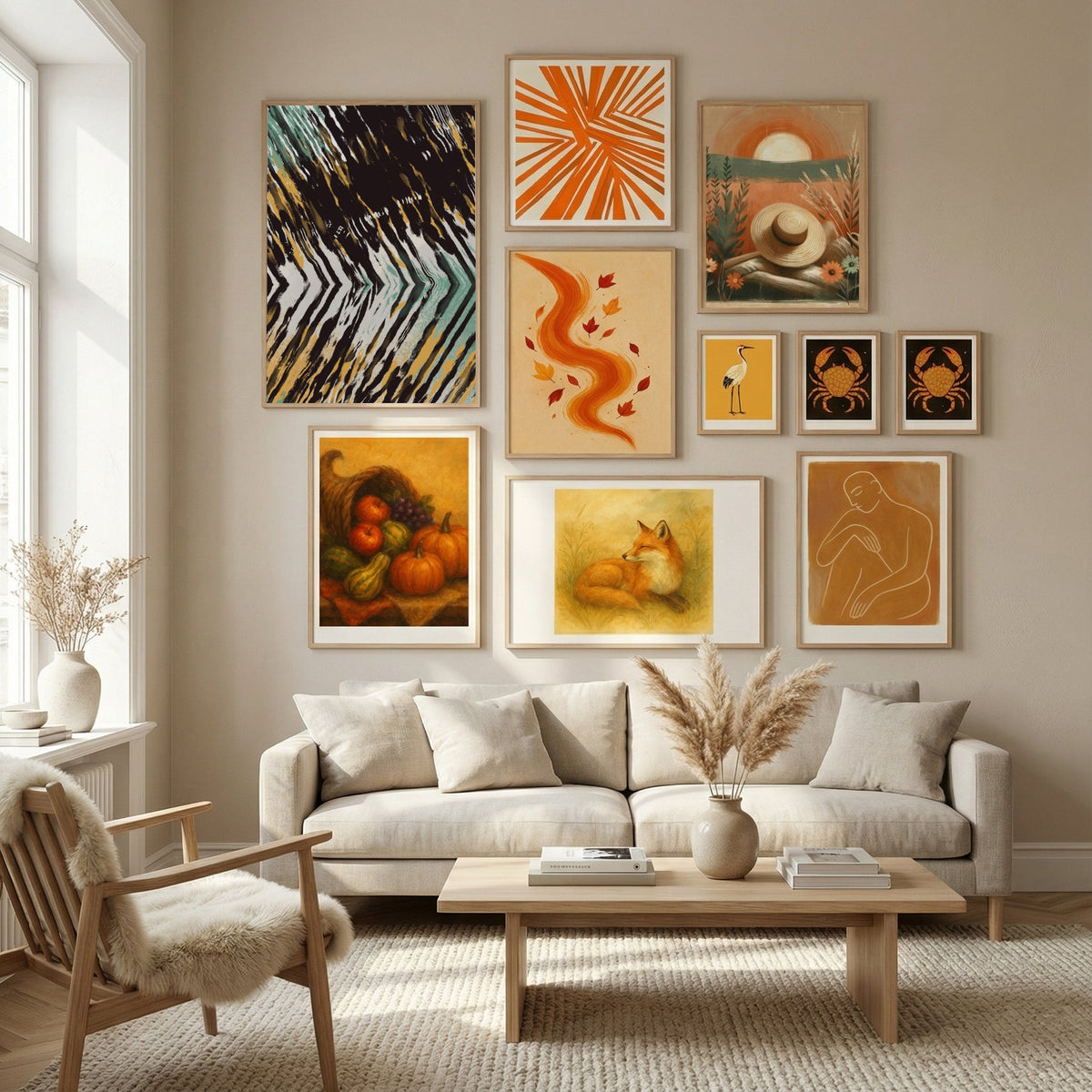 Ripples Poster by Little Dean in Nordic Tranquility gallery wall