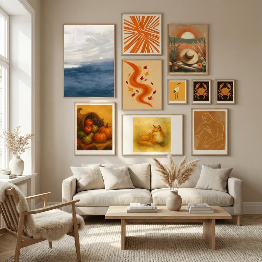 Póster Rough Sea Abstract – póster e impresión artística