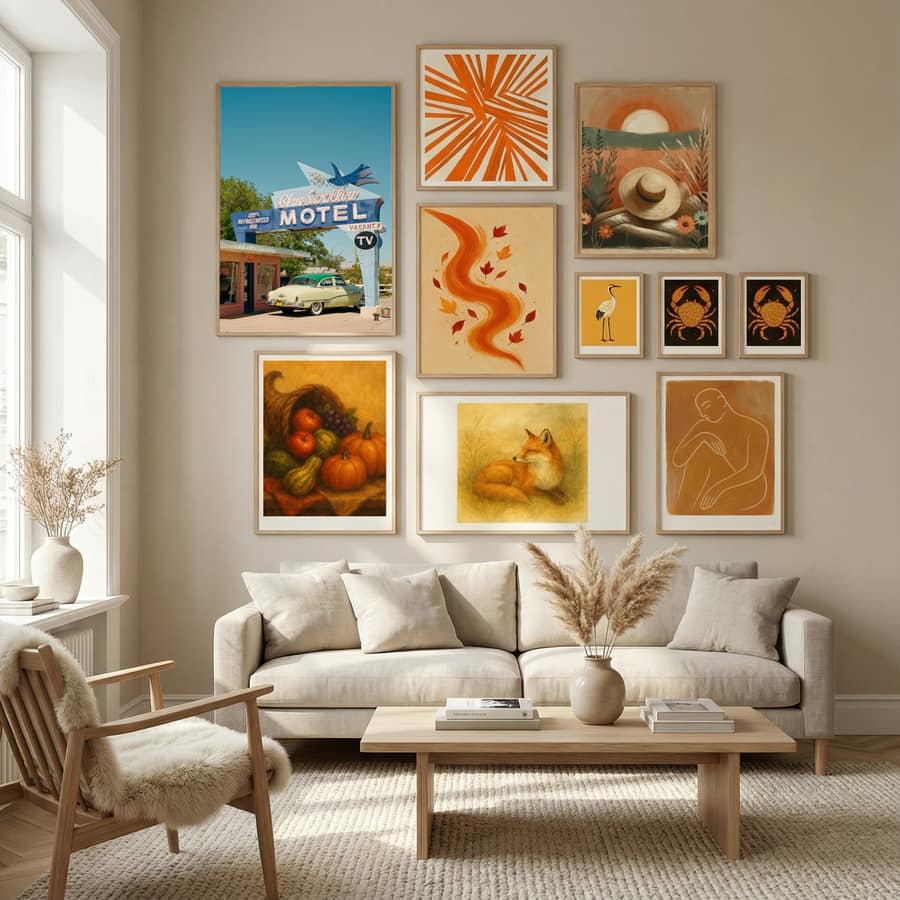 Route 66 Poster by Bethany Young in Nordic Tranquility gallery wall