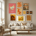 Sea life crab Neptune's joy Poster – poster and art print