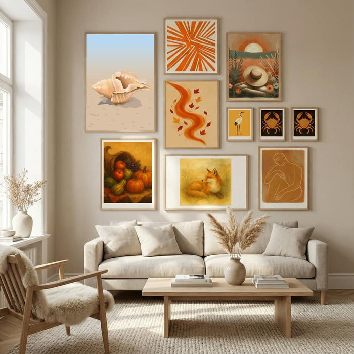 Seaside Shell Poster – poster och konsttryck