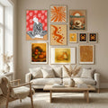 Poster Serenity In Stripes By Catsanddotz 20 X 27 Inches – poster e stampa artistica