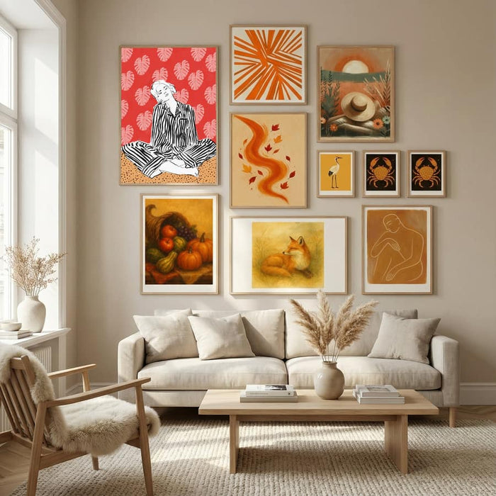 Poster Serenity In Stripes By Catsanddotz 20 X 27 Inches – poster e stampa artistica