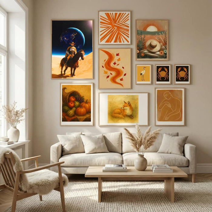 Space Cyborg Poster by Taudalpoi in Nordic Tranquility gallery wall