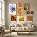 Stay Salty Siren Lounge Pin-Up Mermaid Poster by The Whiskey Ginger in Nordic Tranquility gallery wall