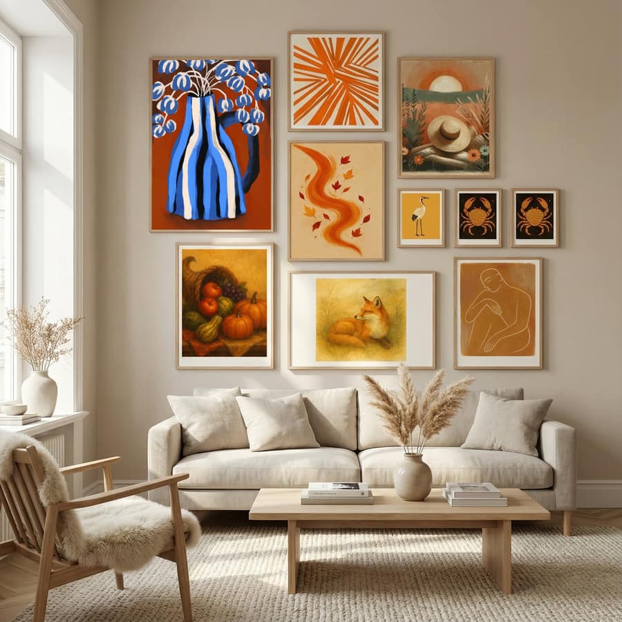 Poster Striped Vase – poster e stampa artistica
