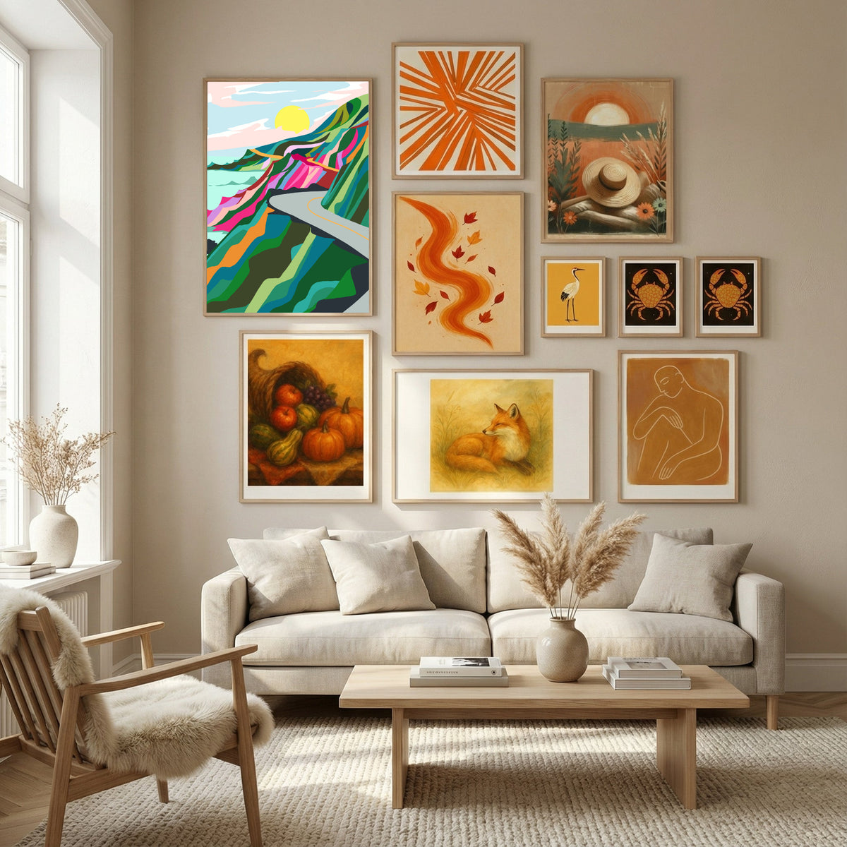 The Best Is yet To Come Poster by Uma Gokhale in Nordic Tranquility gallery wall