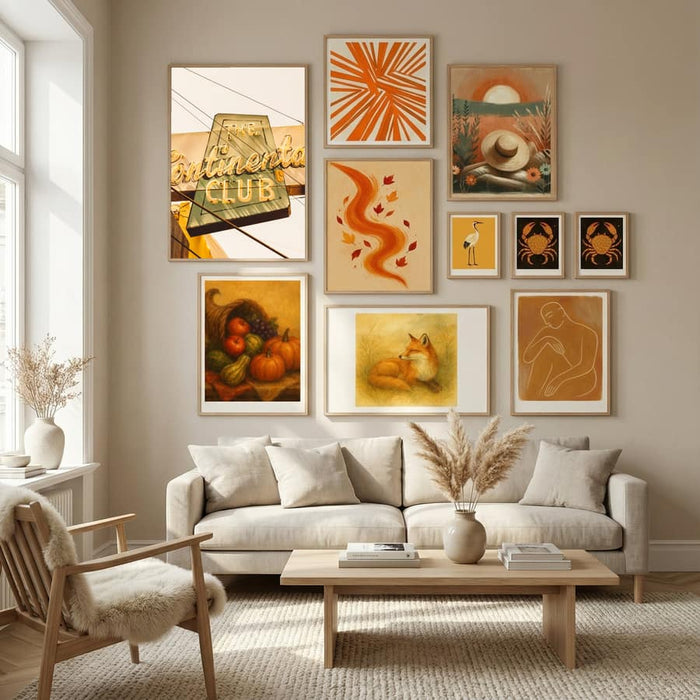 The Continental Club Poster by Bethany Young in Nordic Tranquility gallery wall