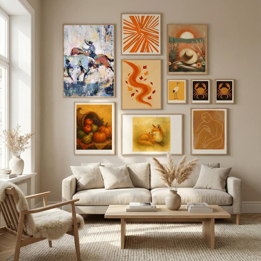 The Roper Poster by Matthys Moss in Nordic Tranquility gallery wall