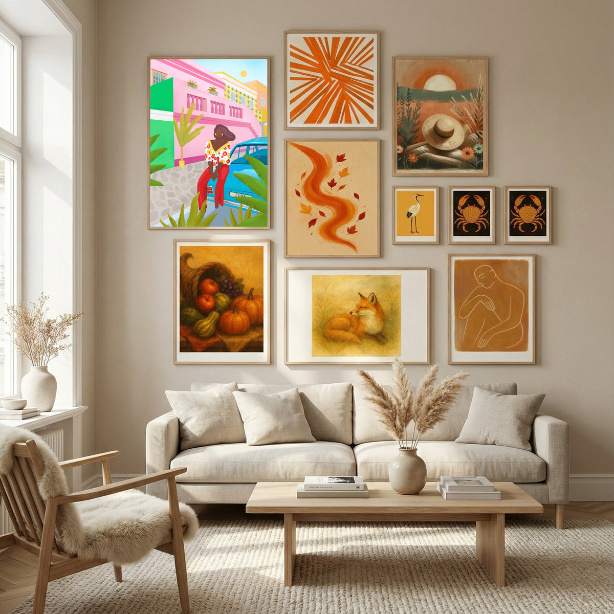 Tropical Woman Poster by Petra Lizde in Nordic Tranquility gallery wall
