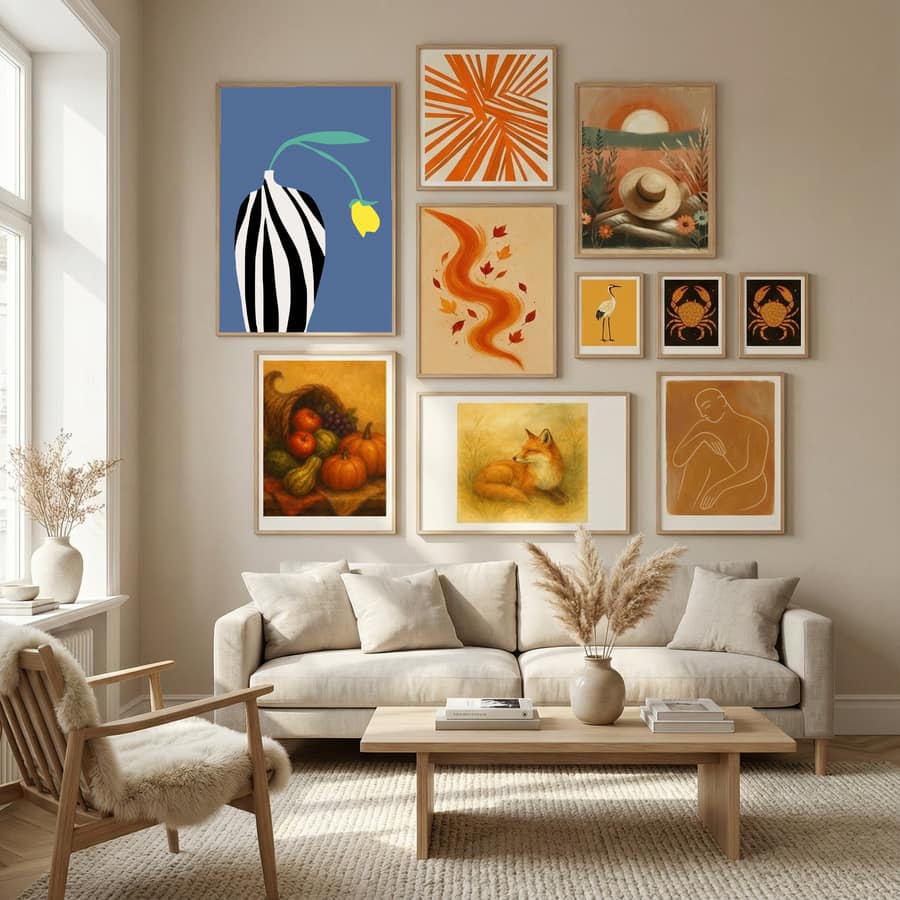 Poster Tulip In Zebra Striped Vase – poster e stampa artistica