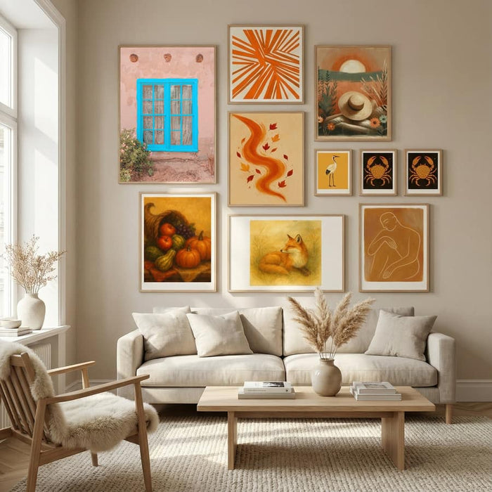 Turquoise Window - Taos, New Mexico Poster by Tom Windeknecht in Nordic Tranquility gallery wall