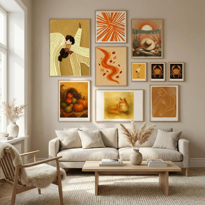 Two Line Women Poster – poster and art print
