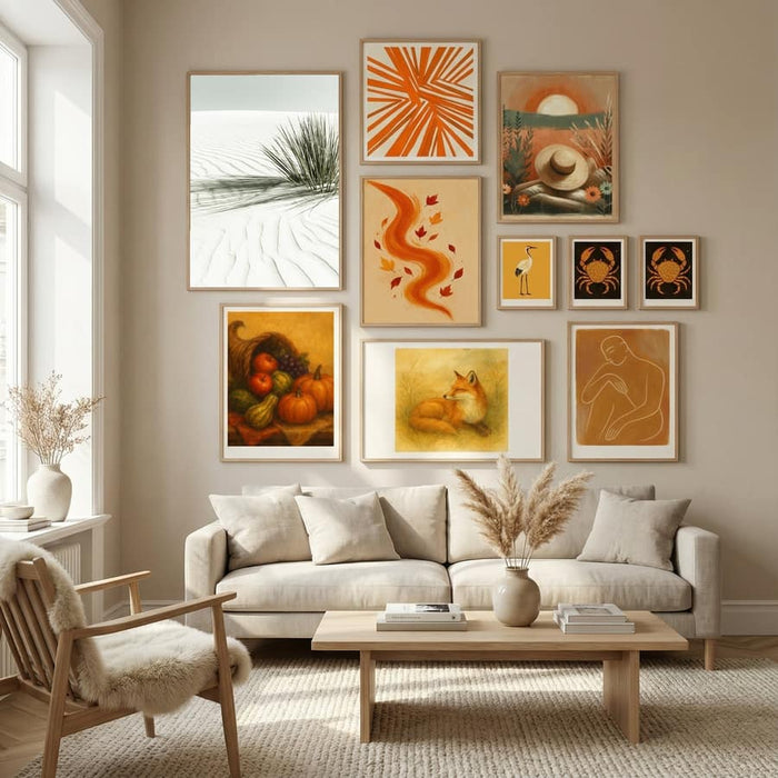 WHITE SANDS Vintage Dune Poster – poster and art print