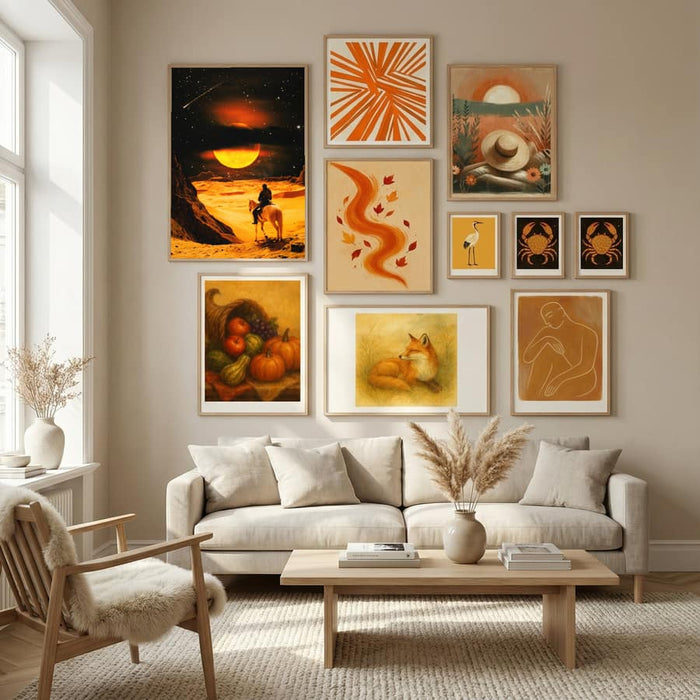 Western Space Adventure Poster by Taudalpoi in Nordic Tranquility gallery wall
