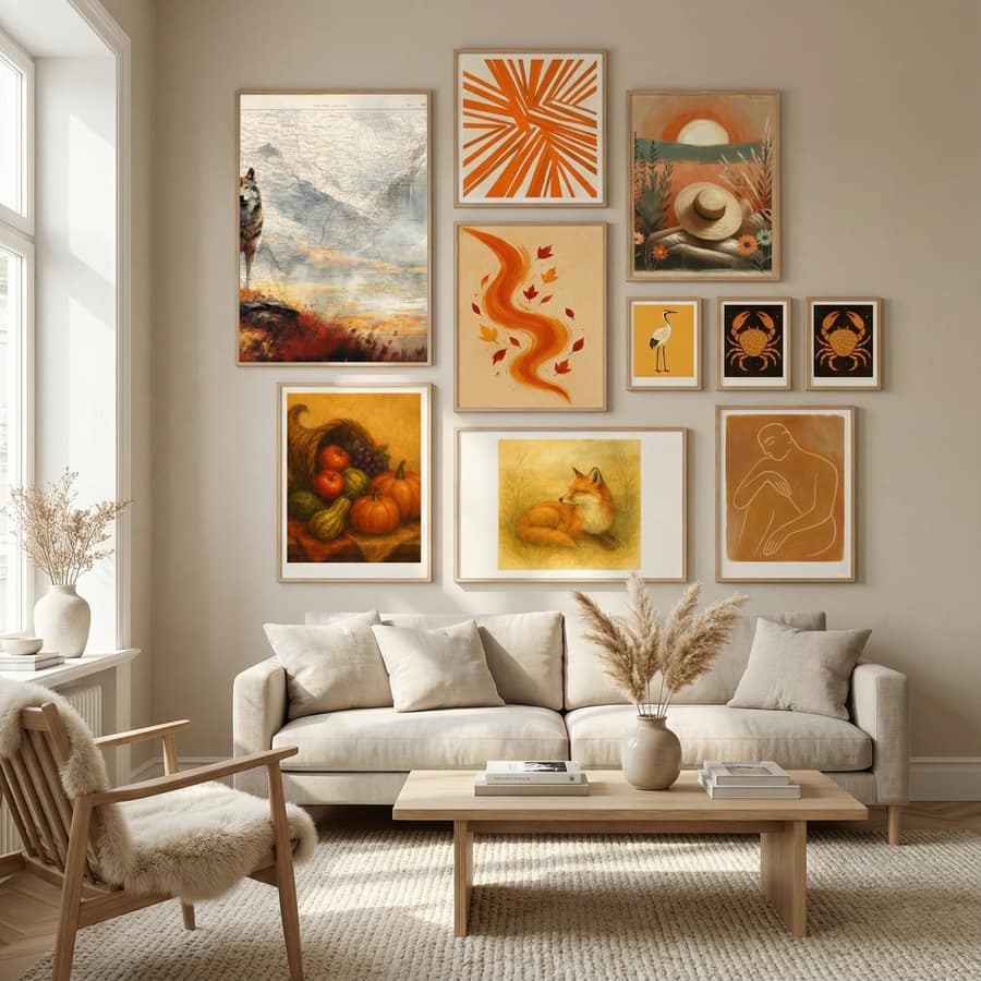 Wolf Valley Poster by Thomas Chedeville in Nordic Tranquility gallery wall