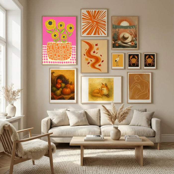 Yellow Roses Poster by Sara Coulter in Nordic Tranquility gallery wall