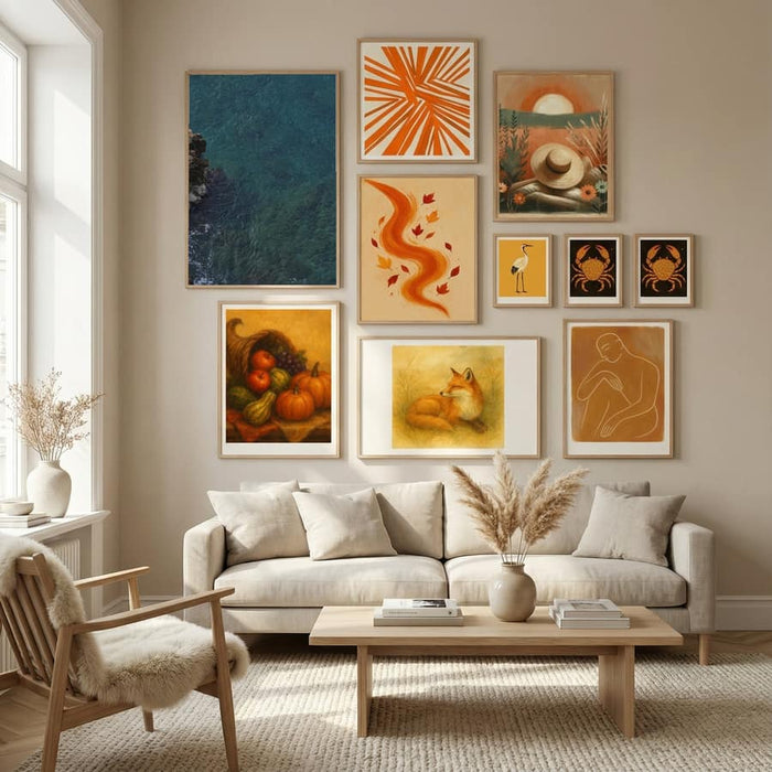 seascape and rocks Poster – plakat og kunsttryk