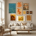 seascape and rocks Poster – plakat og kunsttryk