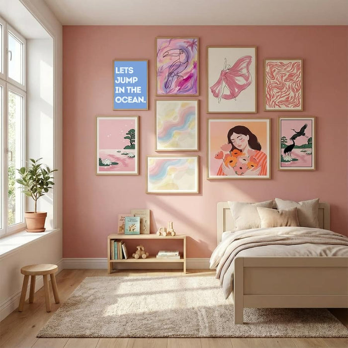 Plakat Jump In the Ocean – plakat i druk artystyczny