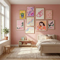 Memento Mori 5.0 Poster by David Galan in Serene Pink gallery wall