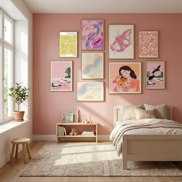 STRIPES. Zebra Collection Poster – plakat og kunsttryk