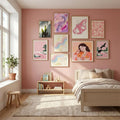 Socal Shadows Poster by Bethany Young in Serene Pink gallery wall