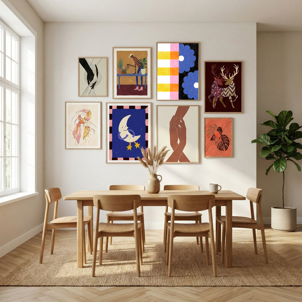 3x4 Aspectratiomixed40 Poster by Elena Ristova in Sophisticated Simplicity gallery wall