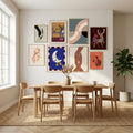Contemporary Abstract 23 Poster by Nilesh Kulkarni in Sophisticated Simplicity gallery wall