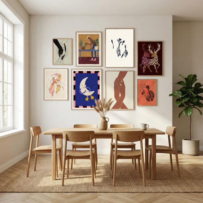 Dancing Torus Poster – plakat og kunsttryk