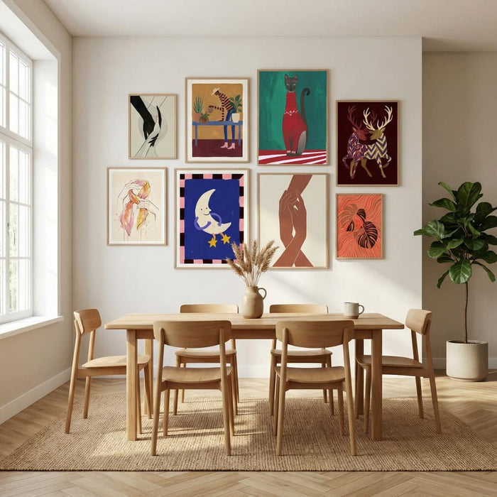 Festive and fabulous Poster – poster and art print