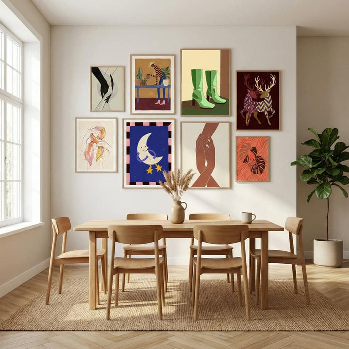 Green boots Poster by Sharyn Bursic in Sophisticated Simplicity gallery wall