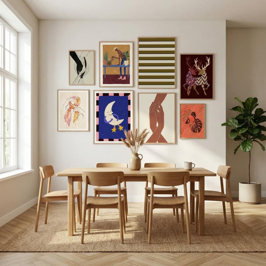 Poster Horizontal stripes – poster e stampa artistica
