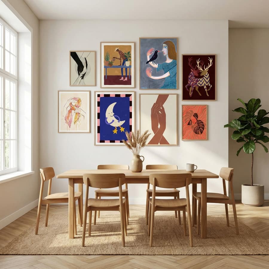 Poster Lady with two left hands – poster e stampa artistica
