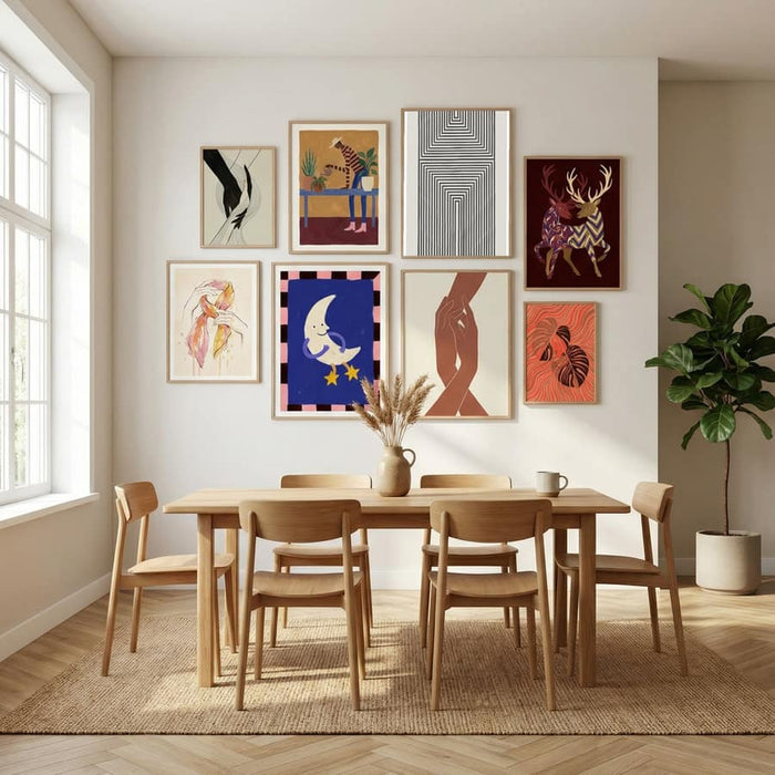 Mexican Pattern Poster – plakat og kunsttryk