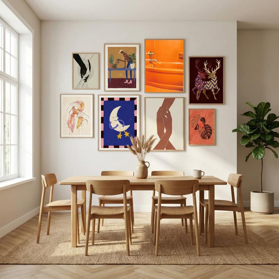 Orange Tub Poster by Bethany Young in Sophisticated Simplicity gallery wall
