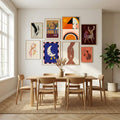 Playing Around Shapes 4 Poster by Ana Rut Bre in Sophisticated Simplicity gallery wall