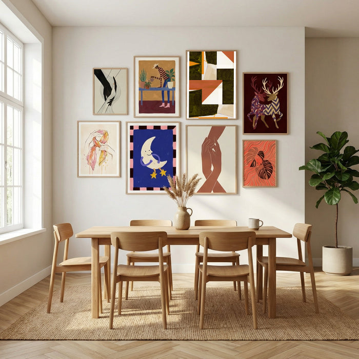 Terra Firma Geometry Poster by cartissi in Sophisticated Simplicity gallery wall