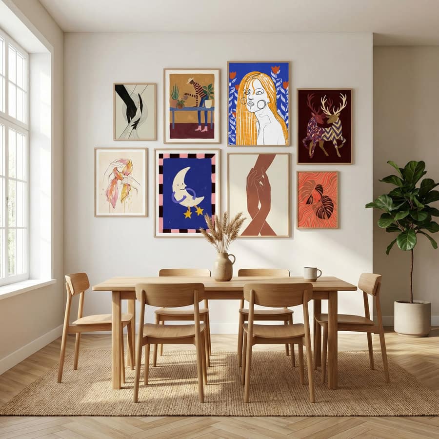 Póster The Tulip Girl – póster e impresión artística