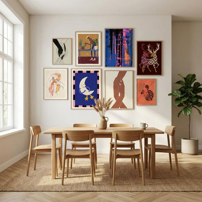 Time Machine (Blue) Poster – plakat og kunsttryk