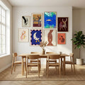 Tropical Jungle Pool Poster by Uma Gokhale in Sophisticated Simplicity gallery wall