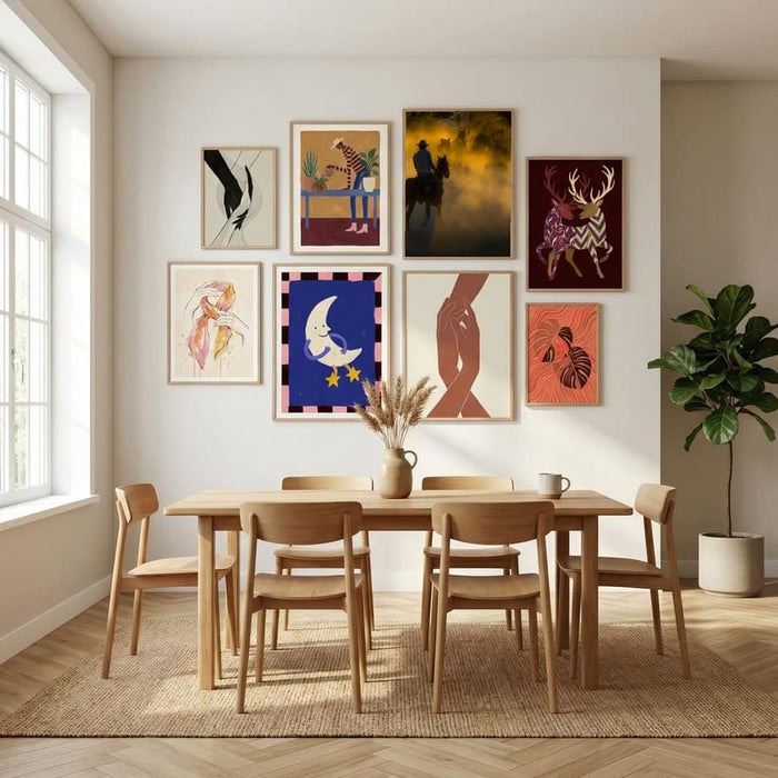 Affiche cowboy and horses – affiche et impression d’art