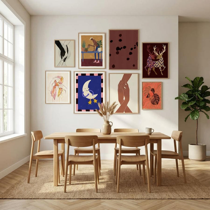 red wine nonsense Poster – plakat og kunsttryk