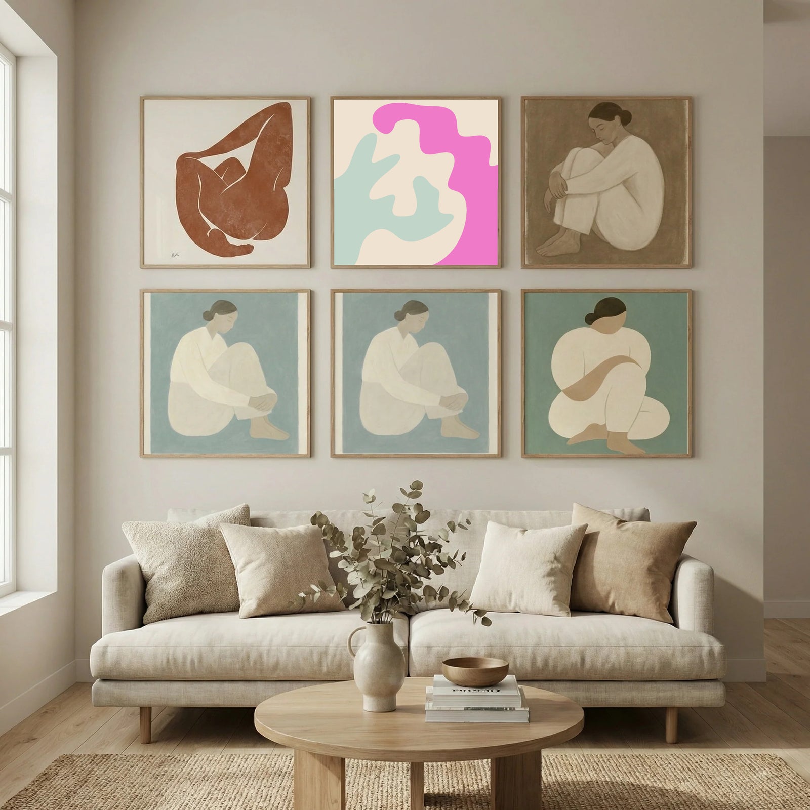 12 Poster by Angela Minca in Still Air & Solitude gallery wall