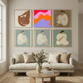 3 Poster by Angela Minca in Still Air & Solitude gallery wall