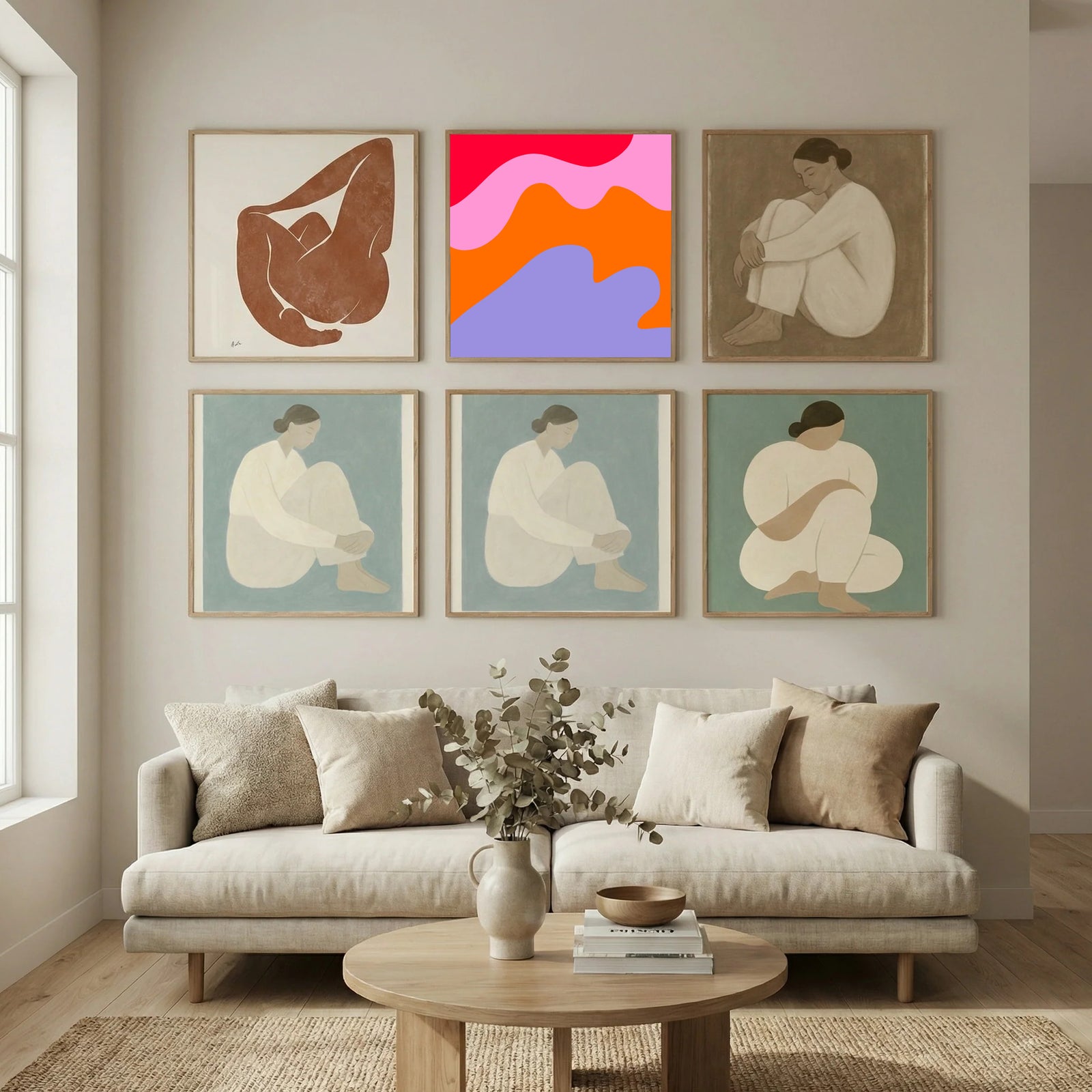 3 Poster by Angela Minca in Still Air & Solitude gallery wall