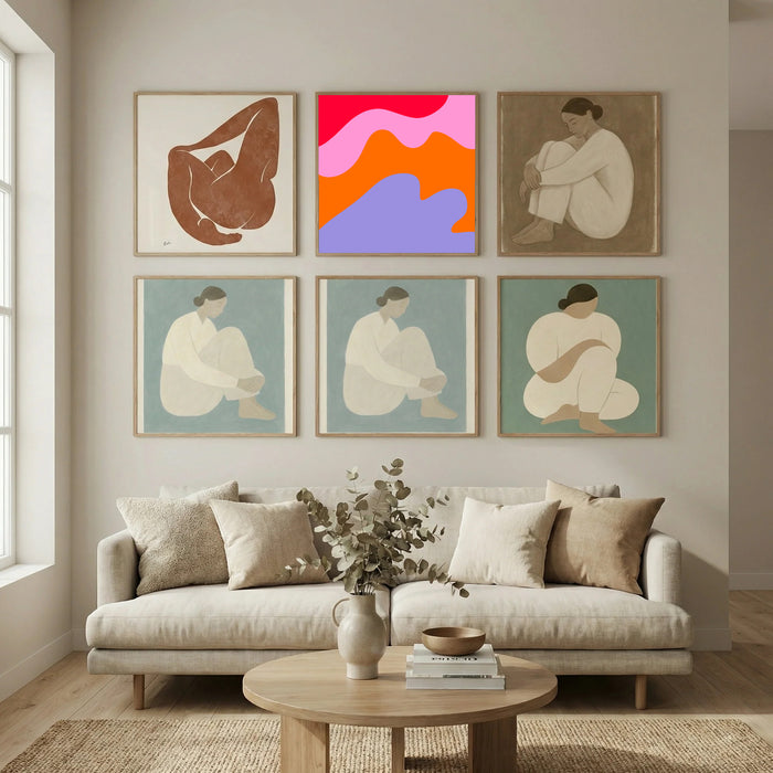 3 Poster by Angela Minca in Still Air & Solitude gallery wall