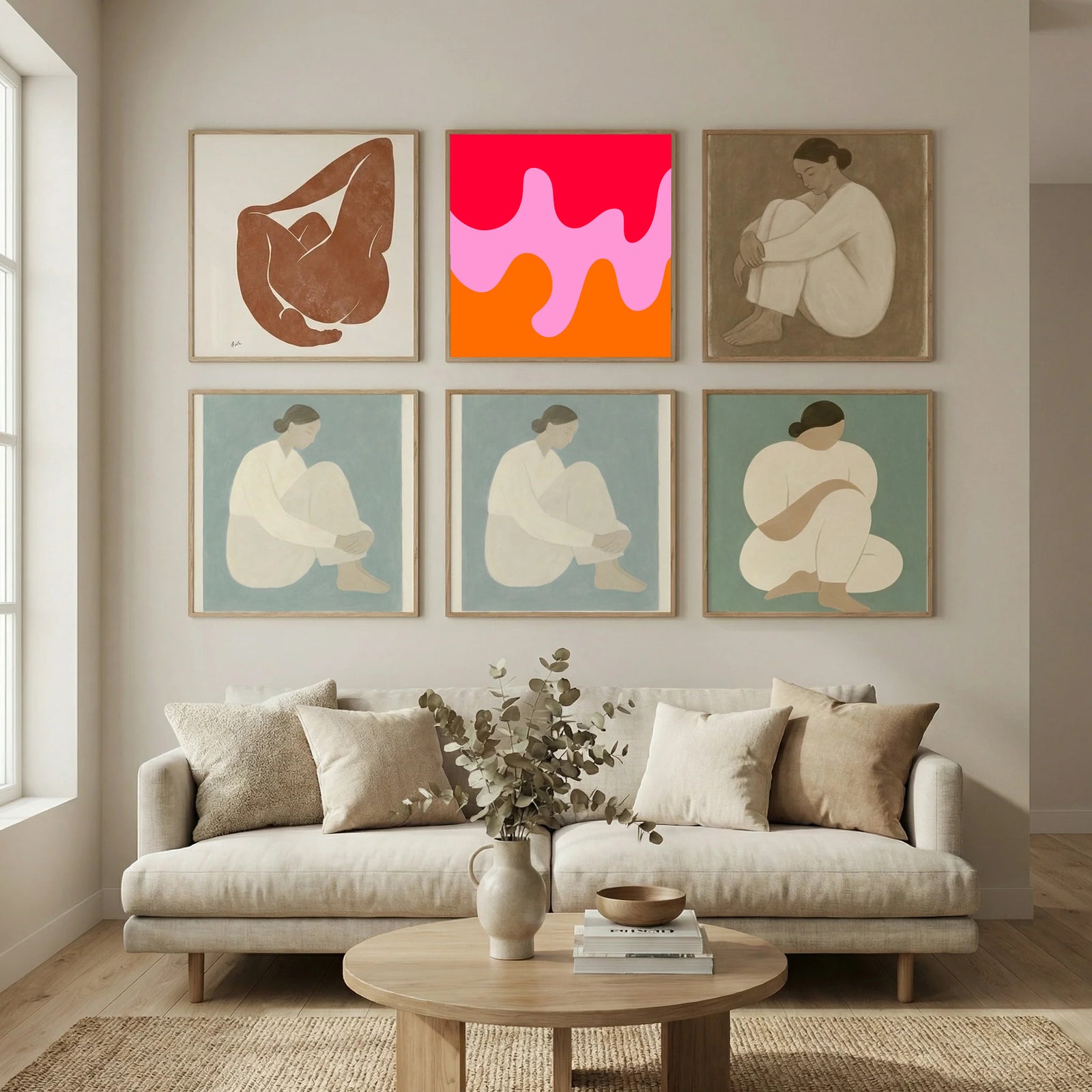 4 Poster by Angela Minca in Still Air & Solitude gallery wall